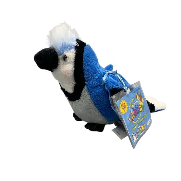 Webkinz Lil’Kinz Classic Bluejay Bird HS504 Sealed Tag Code Virtual Pet Plush - Picture 1 of 7